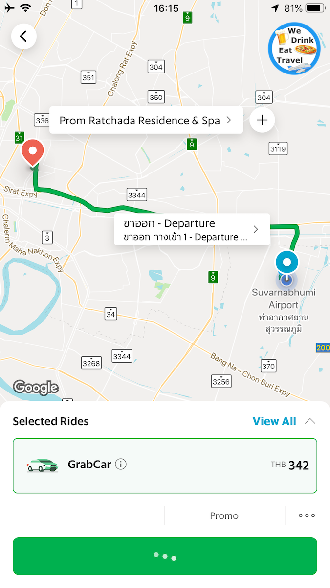 Getting A Grab From Suvarnabhumi Airport Bangkok With Pro Tips - We ...