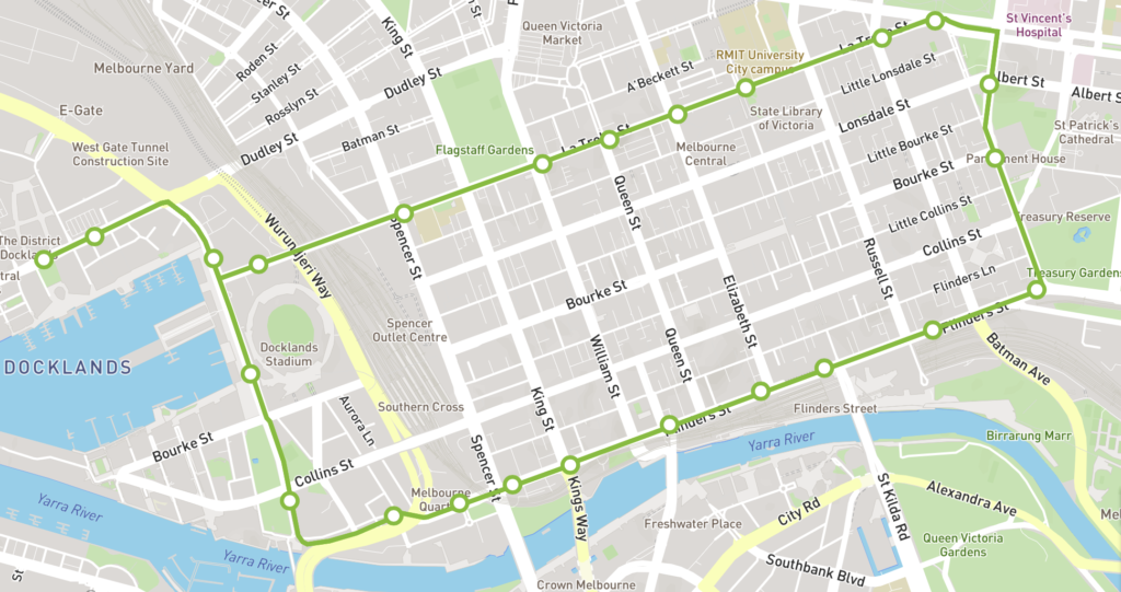 Free Tram Melbourne Map Top 3 Tips On Using The Melbourne Free Tram Zone – We Drink Eat Travel